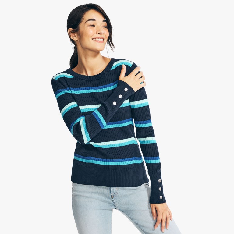 Blue nautica sweater deals